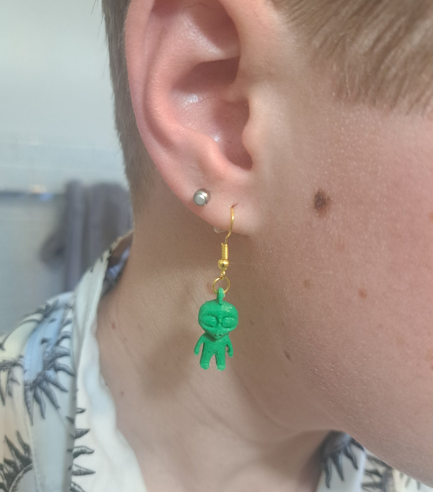 Alien Earrings